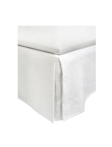 Copertura per letto 'Weeknight' 90x220x52 - Bianco