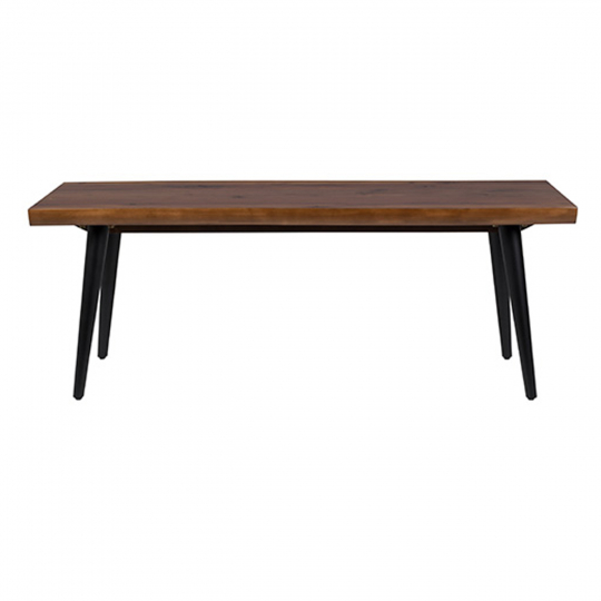 Panca 'Alagon' 120x40cm - Marrone