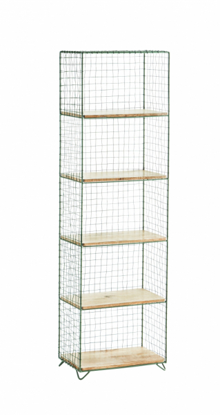 Mensola 'Iron' - Verde/naturale