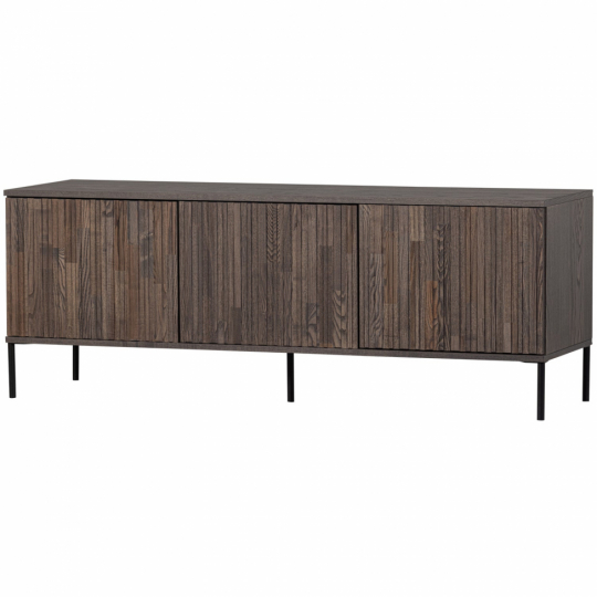 Mobile TV 'New Gravure' 150 cm - Marrone scuro/Nero