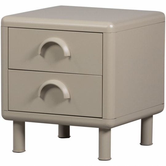 Comodino 'Rune' - Beige