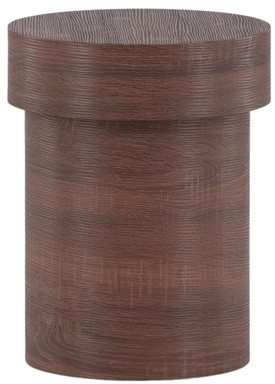 Tavolino 'Mariefred' Rotondo 35cm - Marrone