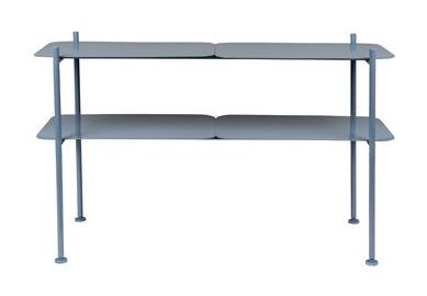 Tavolo di servizio 'River' L - Blu mare