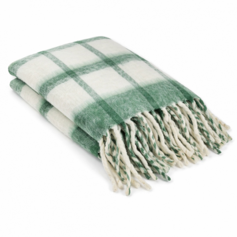 Plaid 'Rachel' 130x170cm - Verde