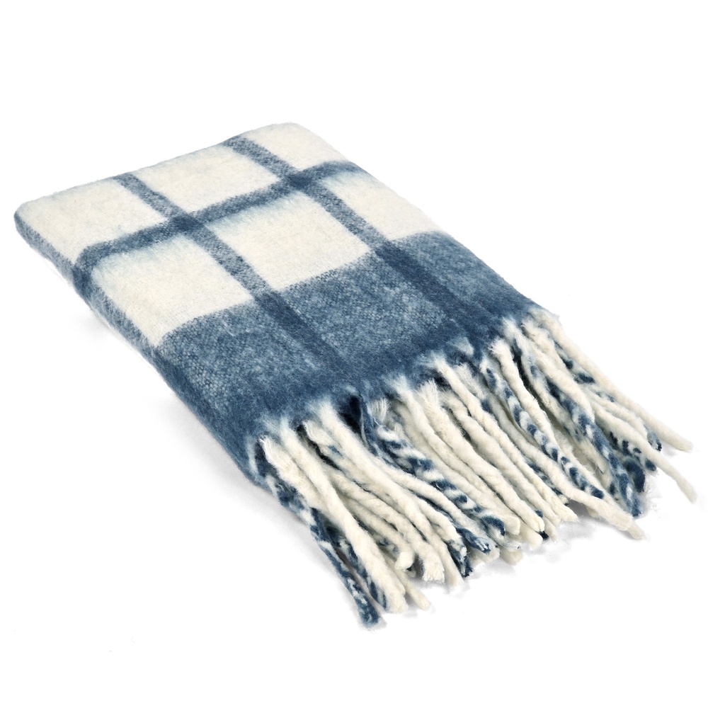Coperta 'Rachel' 130x170cm - Blu