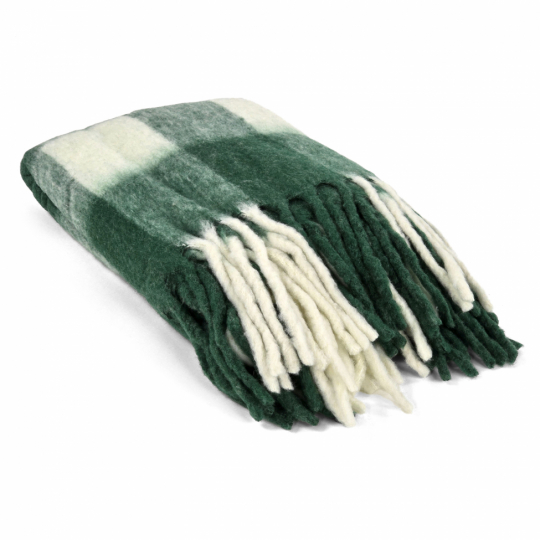 Coperta 'Phoebe' 130x170cm - Verde