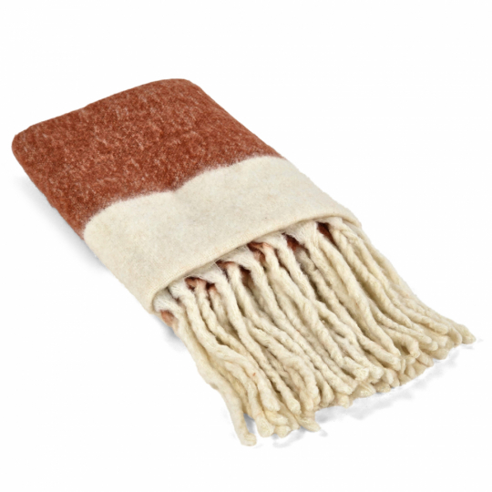 Plaid 'Carrie' 130x170cm - Rosa