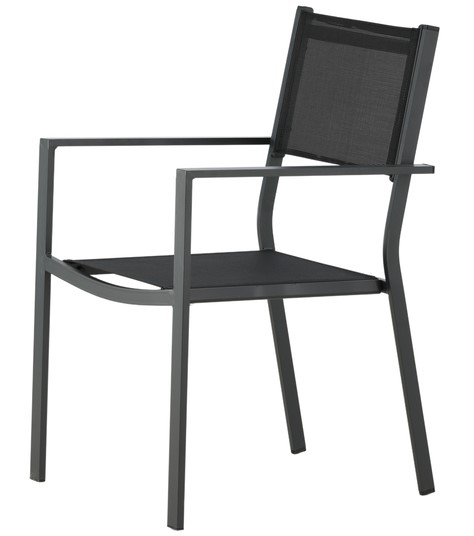 Sedia da pranzo 'Charlotte' - Nera