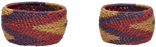 2-pack Piccoli cesti 'Color' - Multi