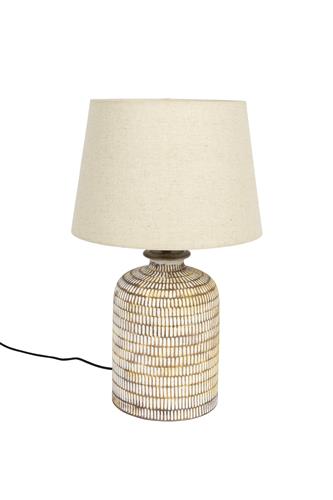 Lampada da tavolo 'Russel' - Beige