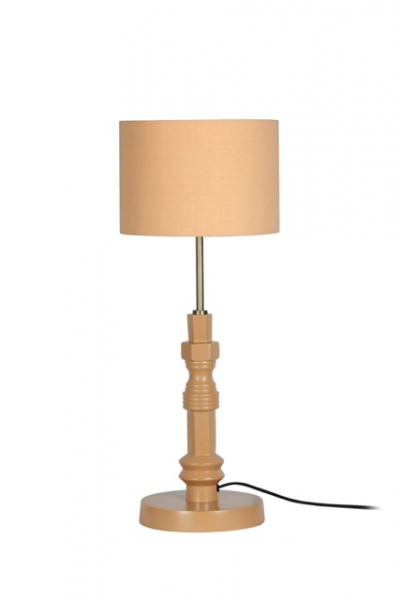 Lampada da tavolo 'Totem' 26x26 - Beige