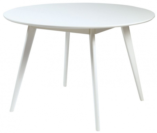 Tavolo da pranzo 'Yumi' Rotondo 115cm - Bianco