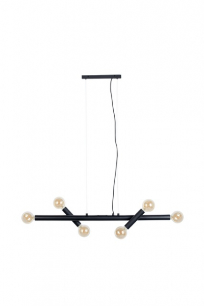 Lampadario 'Hawk' 17x124 - Nero