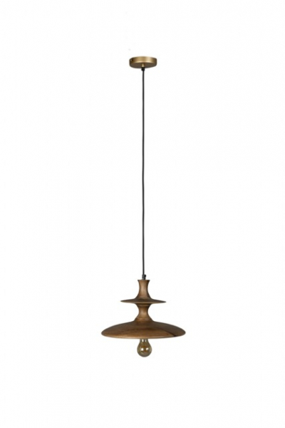 Lampadario 'Cath' 34x34 - Marrone