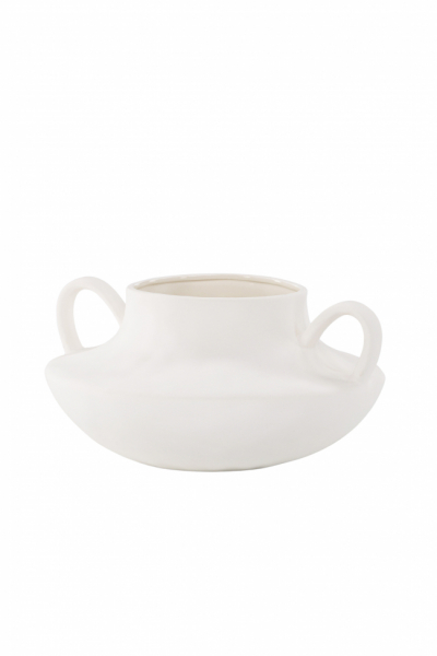 Vaso 'Arezzo' - Bianco