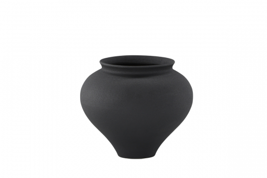 Vaso 'Santander' 18cm - Nero