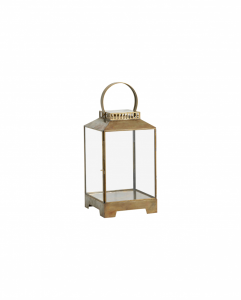 Lanterna 'Bitra' S - Ottone/Vetro