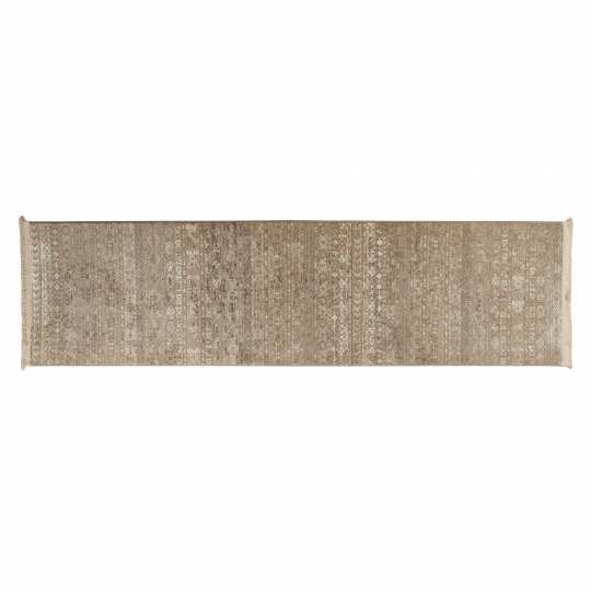 Tappeto 'Shisa' 67x245 - Foresta/Beige
