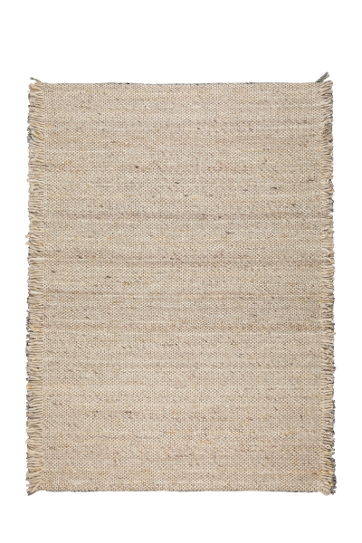 Tappeto in lana 'Frills' 170x240cm - Beige