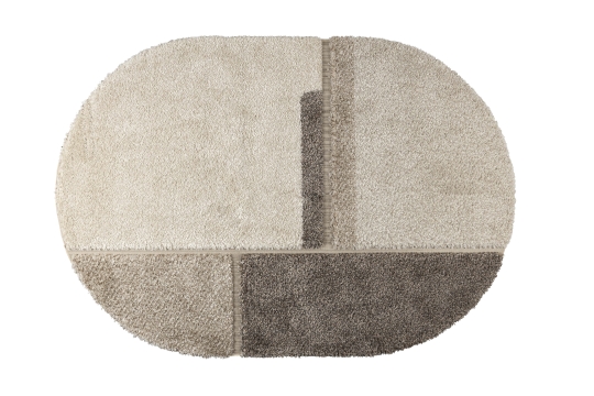 Tappeto in lana 'Zest' 200x290cm - Grigio