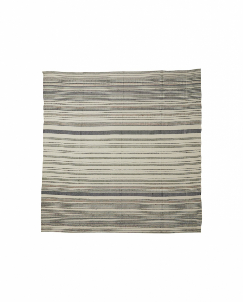 Coperta 'Vesper' 270x270cm - Bianco/Strisce