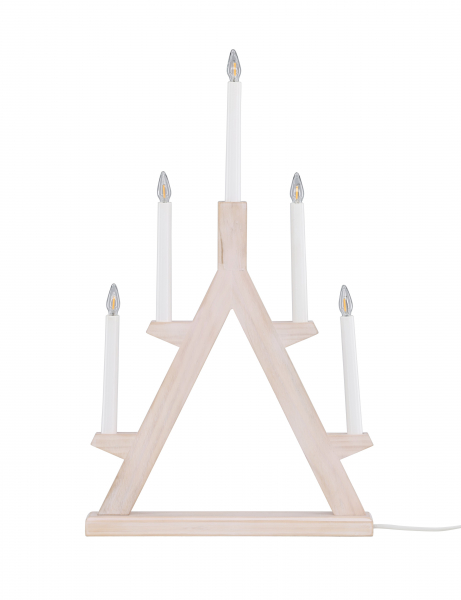 Candelabro dell'Avvento 'Tallmo' - Bianco