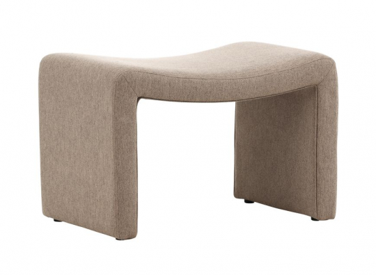 Poggiapiedi 'Nora' - Marrone