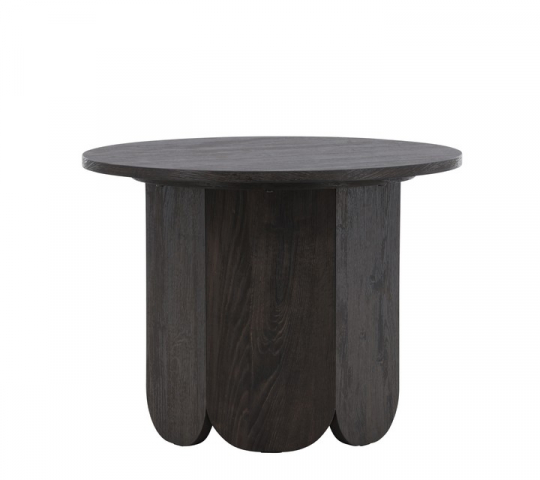 Tavolino 'Björkvik' Rotondo 60cm - Nero