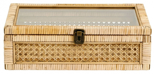 Scatola di stoccaggio 'Wickerwork' - Naturale