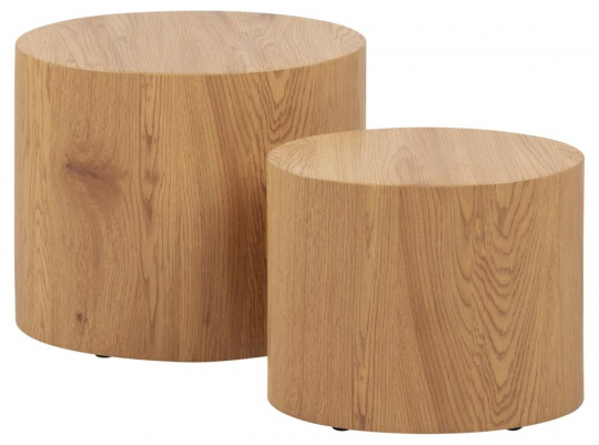 Tavolino 'Ponza' 2 pezzi - Naturale