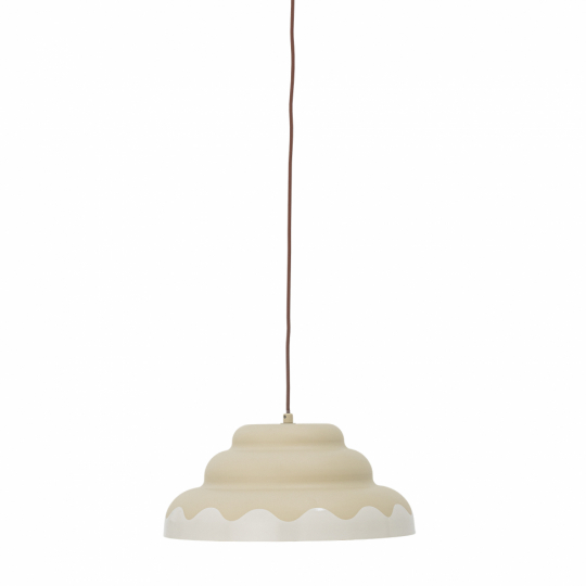 Lampadario 'Lacya' 40cm Rotondo - Naturale