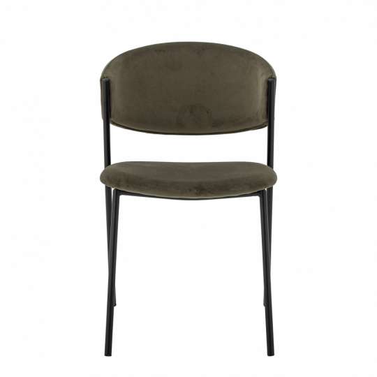 Sedia da pranzo 'Marlo' Materiale riciclato - Verde