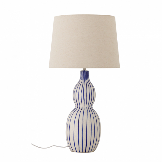 Lampada da tavolo 'Gavisa' 35,5cm Rotonda - Blu