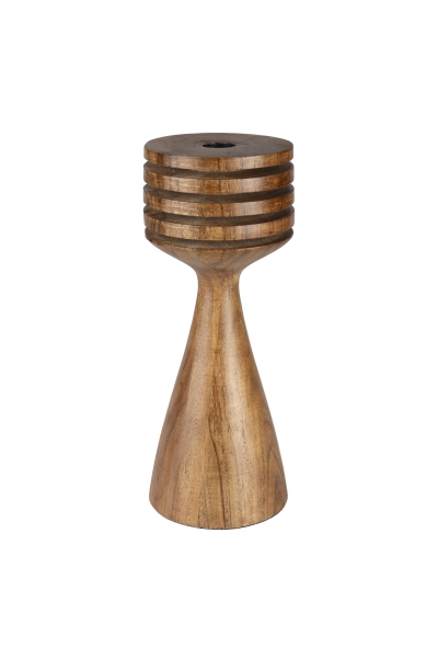 Portacandele 'Hoover' - Marrone