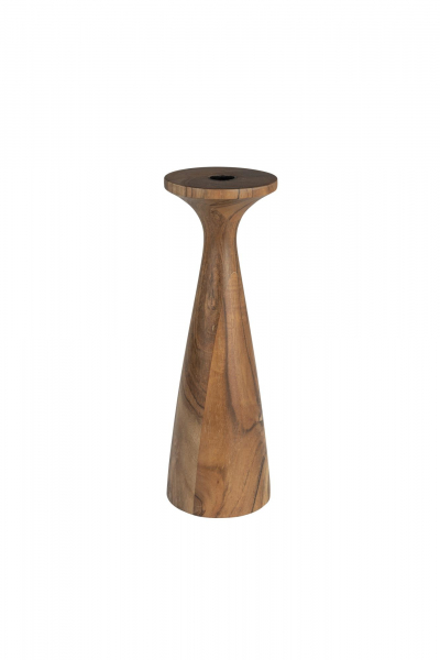 Portacandele 'Flames' - Marrone M