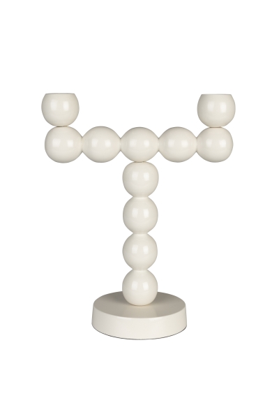 Portacandele 'Bubbles' - Beige 2