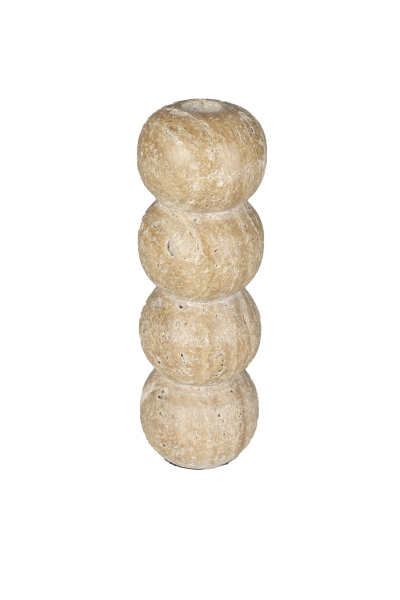 Portacandele 'Rome' - Beige