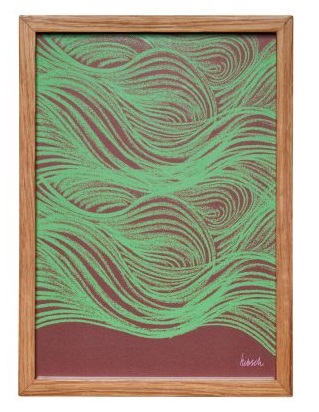 Cornice 'Hello' - Naturale