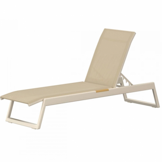 Lettino prendisole 'Mexico' - Beige