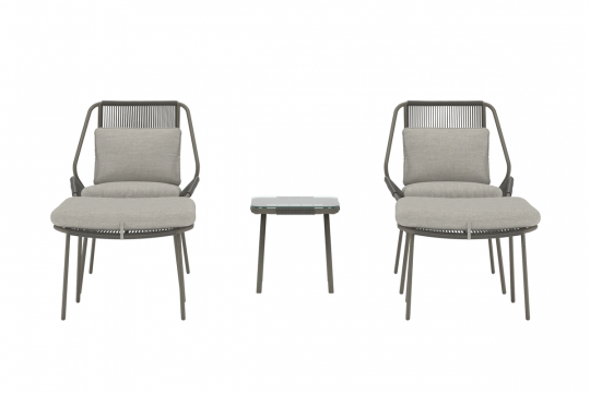 Set da salotto 'Zakynthos' - marrone