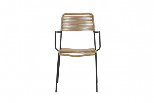 Sedia da pranzo 'Lindos' - Marrone