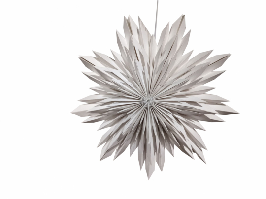 Stella dell'Avvento 'Oslo' 60cm - Beige