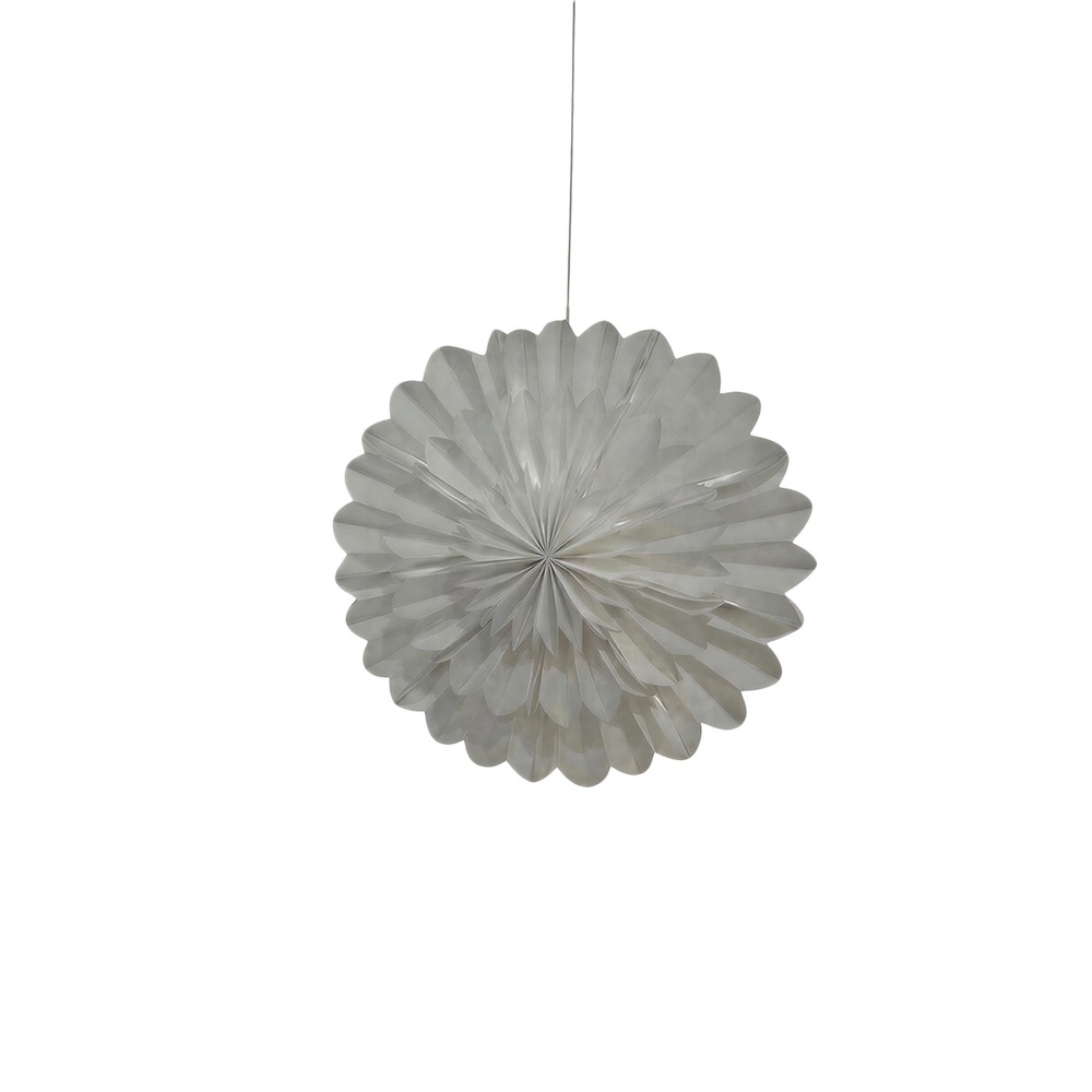 Stella dell'Avvento 'Lotus' 45cm - Bianca