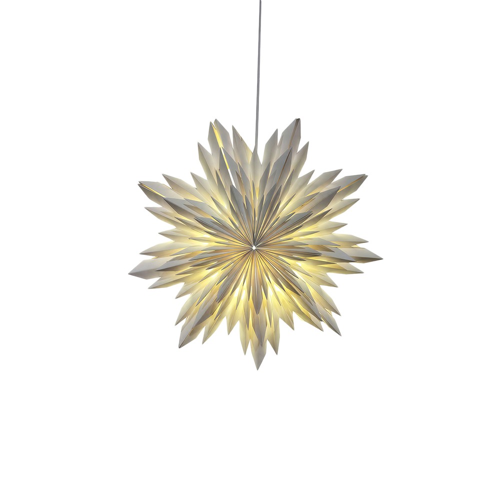 Stella dell'Avvento 'Oslo' 45cm - Bianca