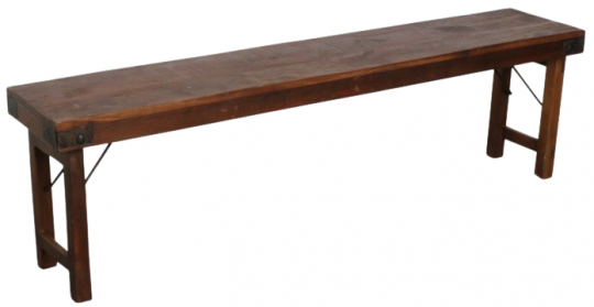 Panca scorrevole 'Foldable' 160x30cm - Legno