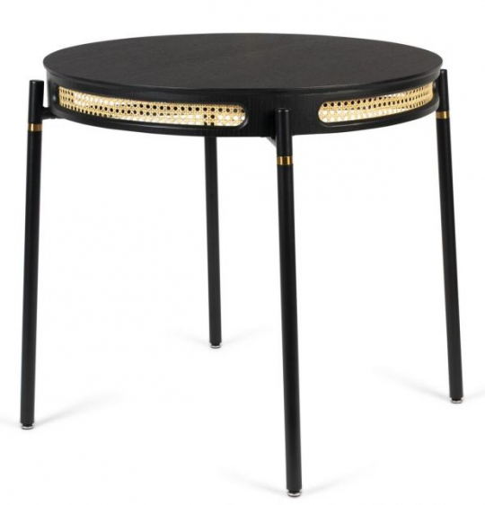 Tavolo da pranzo 'Don't Stop the Webbing' - Nero