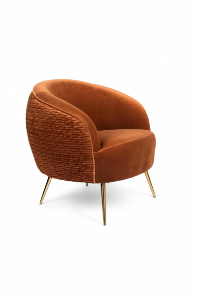 Poltrona 'So curvy' - Arancione