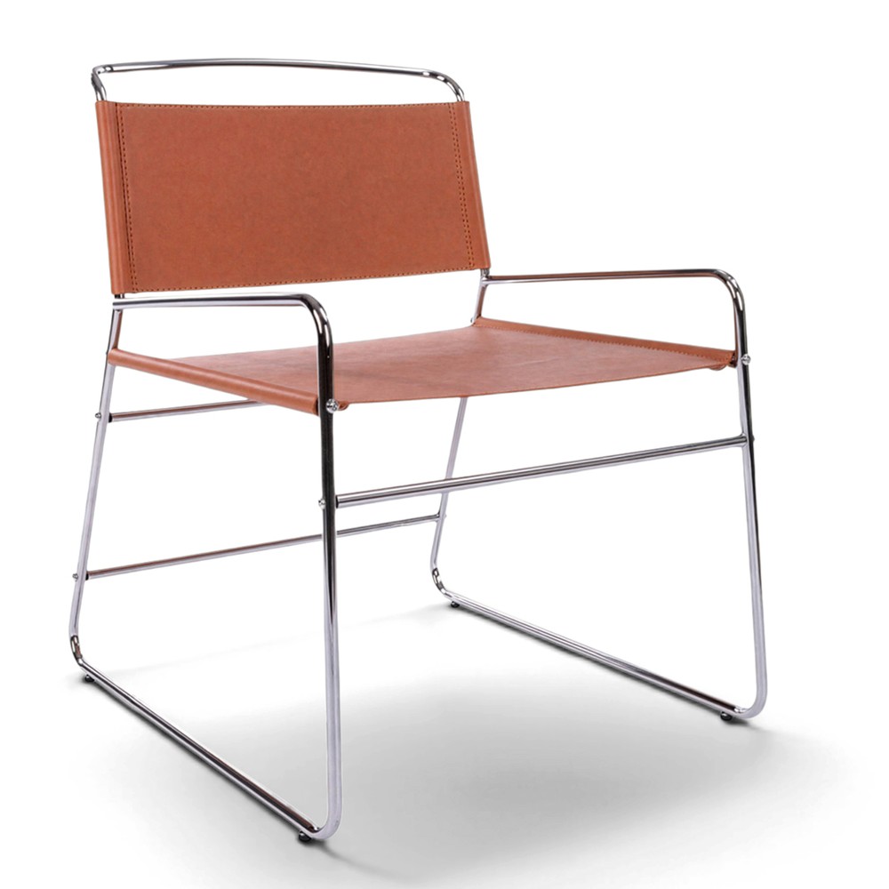 Sedia 'Lucca' - Marrone