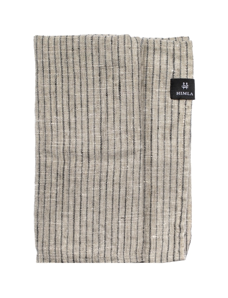 Servietta 'Linus' 45x45 - Naturale/Nero