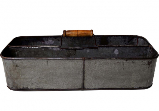 Scatola di ferro 'Agustin' - Grigio